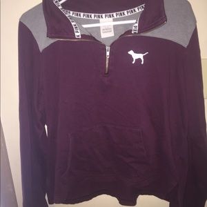 VS PINK Quarter Zip